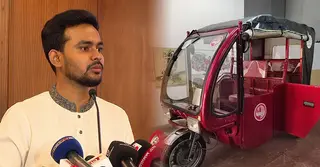 ‘রাজধানীর পল্টন, ধানমন্ডি, উত্তরায় বুয়েটের তৈরি ব্যাটারিচালিত রিকশা চলবে’